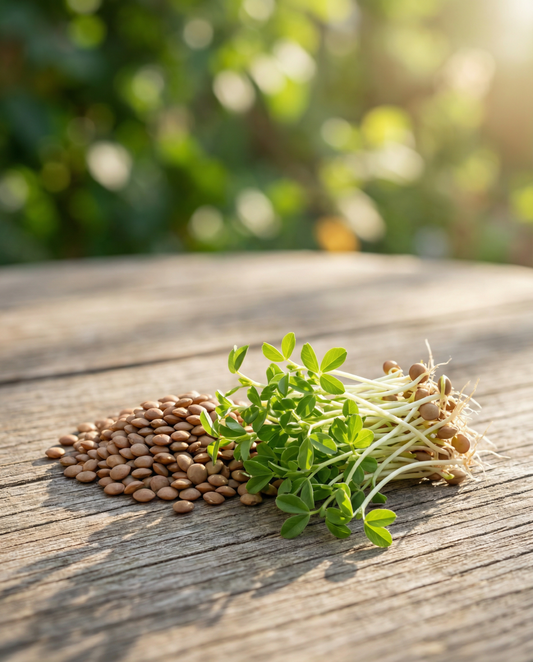 Grelos de lentilha (Lens culinaris) – sementes biológicas anuais para germinar da SeedsChoice