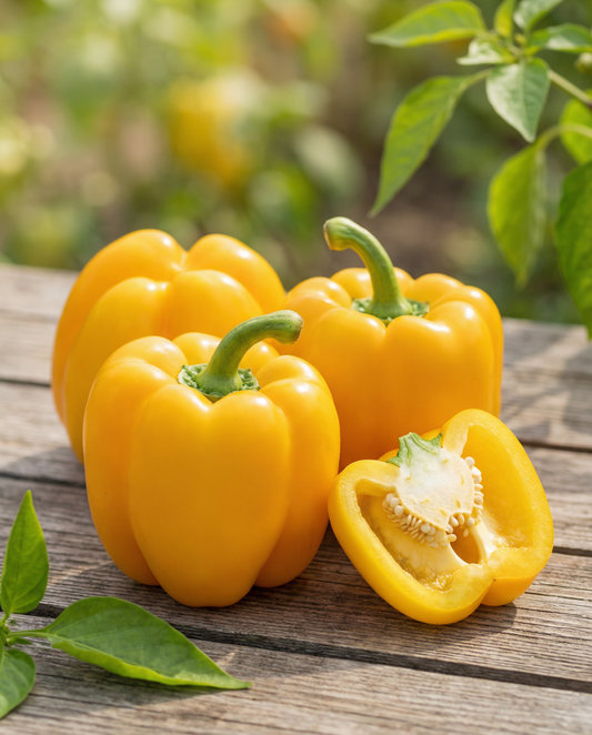 Pimento Giallo D Asti Yellow (Capsicum annuum) – sementes de hortaliça da SeedsChoice