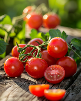 Sementes de tomate cereja vermelho Solanum lycopersicum variedade cereja para vasos