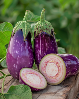Sementes de Beringela Prosperosa – Variedade de Hortícola Solanum melongena