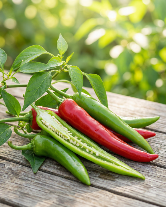 Pimento Dolce Di Bergamo (Capsicum annuum) – sementes de hortaliça anual da SeedsChoice