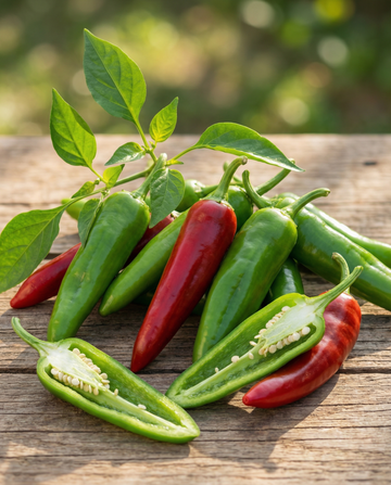 Pimiento Friggitello temprano (Capsicum annuum) – semillas de hortaliza de SeedsChoice