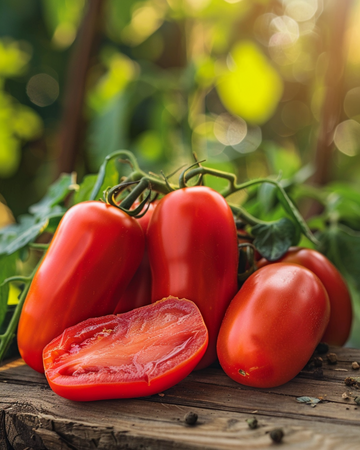 Semillas de tomate San Marzano (Solanum lycopersicum) – hortaliza anual