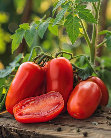 Tomate San Marzano (Solanum lycopersicum) – semillas de verdura anual de SeedsChoice