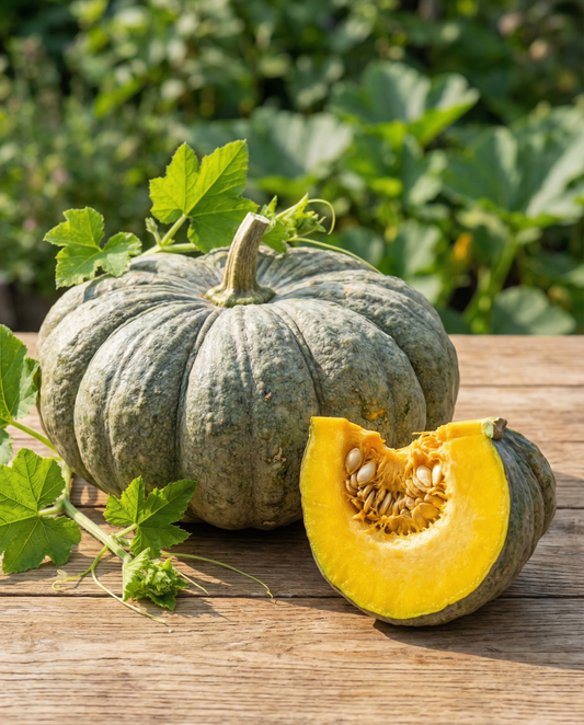 Calabaza Berrettina (Cucurbita maxima) – semillas de hortaliza anual de SeedsChoice