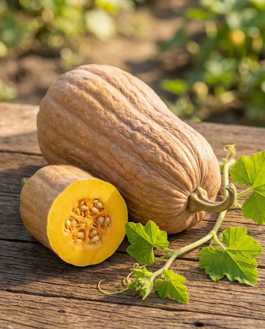 Calabaza Butternut Rugosa (Cucurbita moschata) – semillas de hortaliza de SeedsChoice