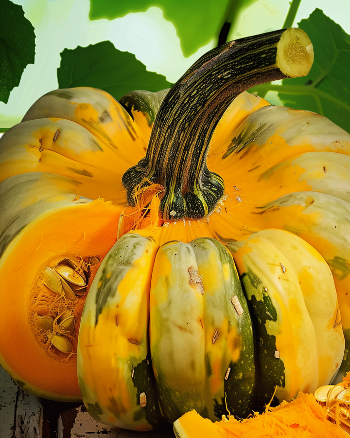 Semillas de calabaza Round Padana (Cucurbita maxima) – hortaliza anual