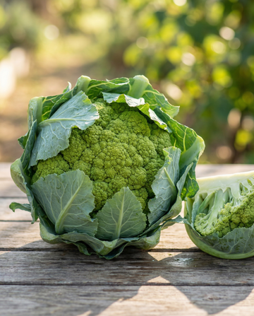 Coliflor verde Cavolfiore Verde Di Macerata (Brassica oleracea) – semillas de hortaliza de SeedsChoice