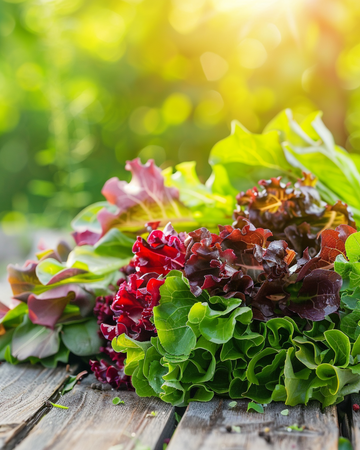 Sementes de alface Cut And Come Again Mix (Lactuca sativa) – legume