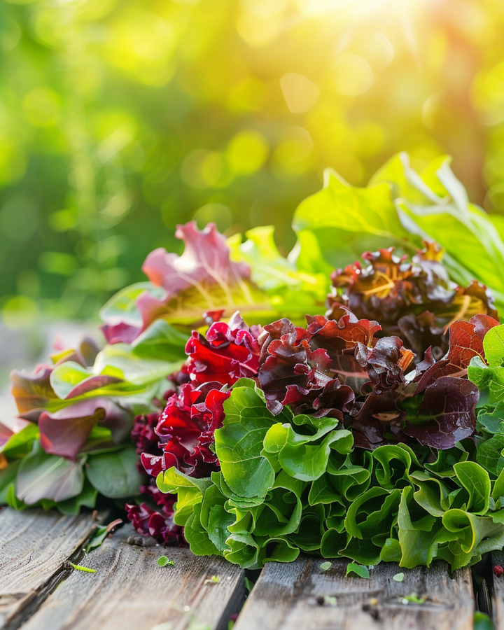 Sementes de alface Cut And Come Again Mix (Lactuca sativa) – legume