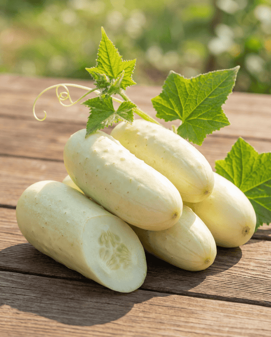 Sementes de pepino White Wonder (Cucumis sativus) – planta anual da SeedsChoice