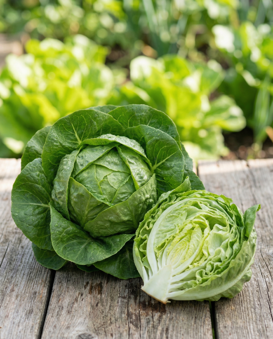 Alface Ice Queen Tipo Iceberg Tardia (Lactuca sativa) – sementes de vegetal da SeedsChoice