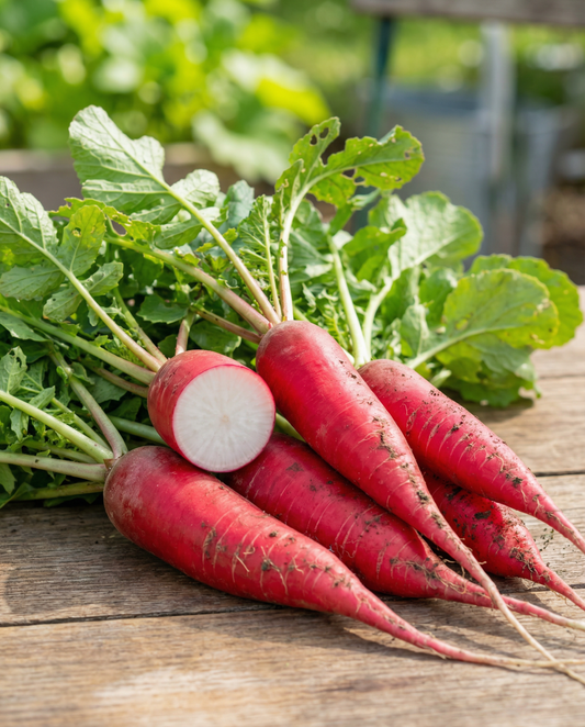 Rabanete Candela Di Fuoco (Raphanus sativus) – sementes de legume da SeedsChoice