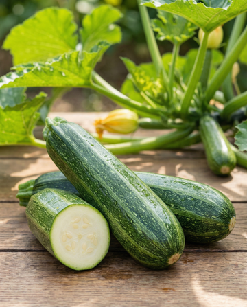 Abobrinha Zucchino Striato D'italia (Cucurbita pepo) – sementes anuais da SeedsChoice