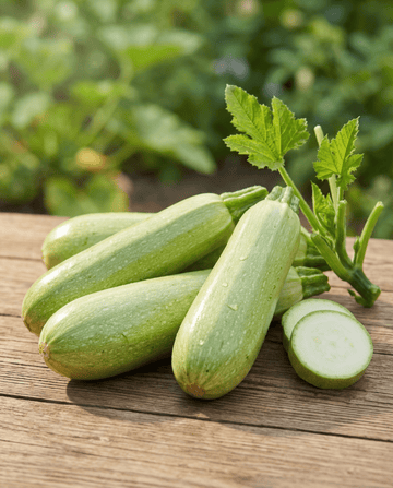 Abobrinha-menina Alberello Di Sarzana Bush (Cucurbita pepo) – sementes de hortaliça da SeedsChoice
