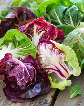 Sementes de Mistura de Salada Hortícola Quattro Stagioni Italian Leaf Blend