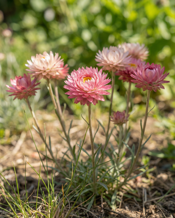 Mistura dupla Double Mixed (Helipterum roseum) – sementes de flor anual da SeedsChoice