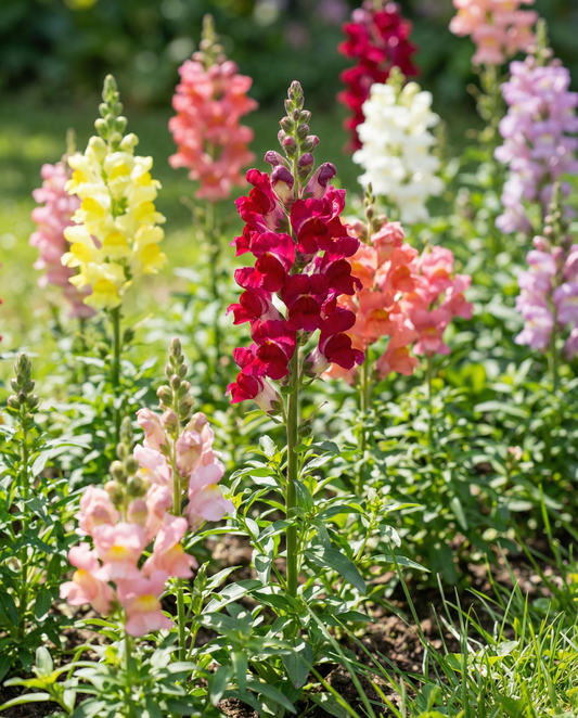 Boca-de-leão Tetraploid Mixed (Antirrhinum majus) – sementes de mistura anual da SeedsChoice