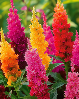 Sementes de Celosia Celosia Argentea mistura anual Plumosa para flor de corte