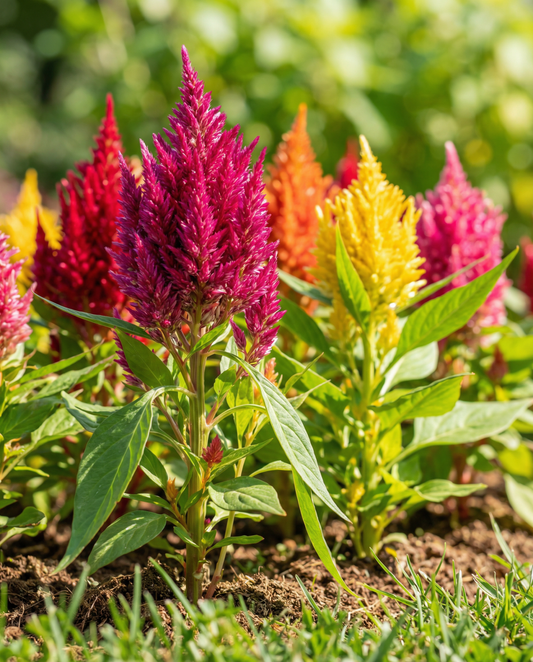 Mix Plumosa Cut (Celosia argentea) – semillas de flor anual de SeedsChoice