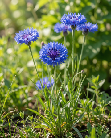 Centáurea Blue Ball (Centaurea cyanus) – sementes de flor anual da SeedsChoice