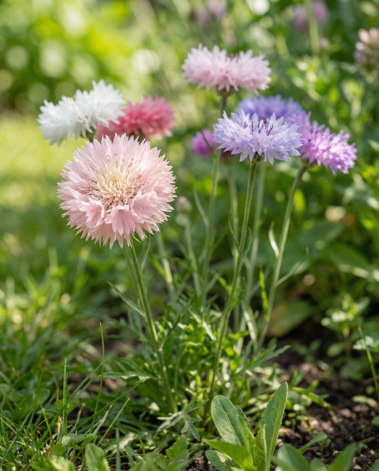 Sultan Doce em Cores Mistas (Centaurea moschata) – sementes de mistura anual da SeedsChoice