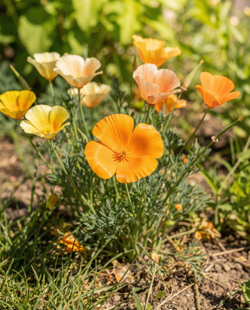 Eschscholtzia Single Mixed (Eschscholzia californica) – semillas de flor anual de SeedsChoice