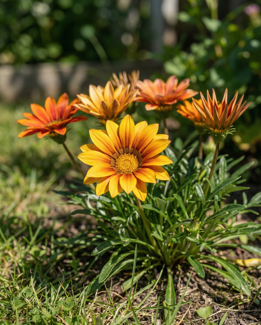 Treasure Sunshine Mix (Gazania splendens) – sementes de flores anuais da SeedsChoice