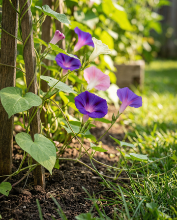 Trepadeira de Cores Mistas (Ipomoea purpurea) – sementes de trepadeira anual da SeedsChoice