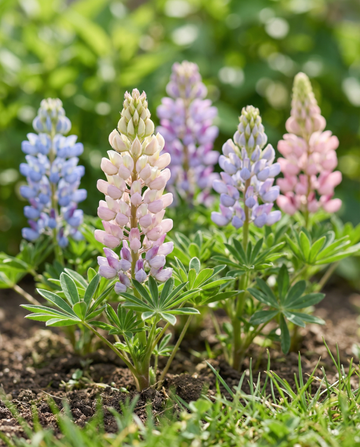 Lupin Pixie Delight (Lupinus nanus) – sementes de flor anual da SeedsChoice