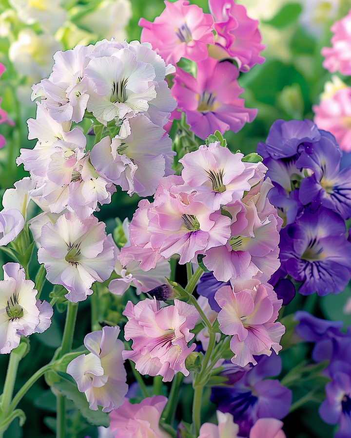Sementes de goivo-da-primavera (Matthiola incana) – mistura anual
