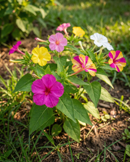 Four O'Clock Misturado (Mirabilis jalapa) – sementes de flor anual da SeedsChoice