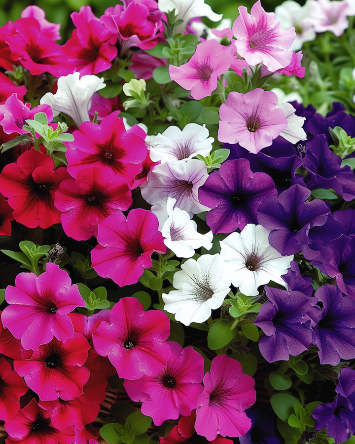 Sementes de Petunia Pendula Anual em Mistura Petunia Pendula (Petunia pendula) – sementes de mistura anual