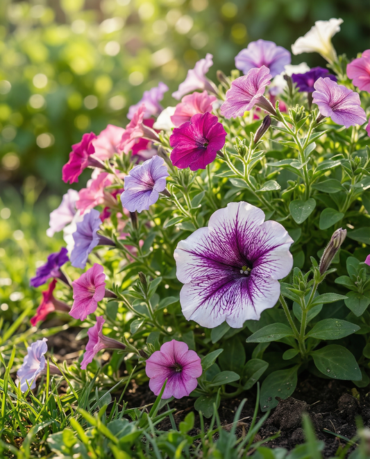 Cascade F1 (Petunia pendula) – semillas anuales mezcla de SeedsChoice