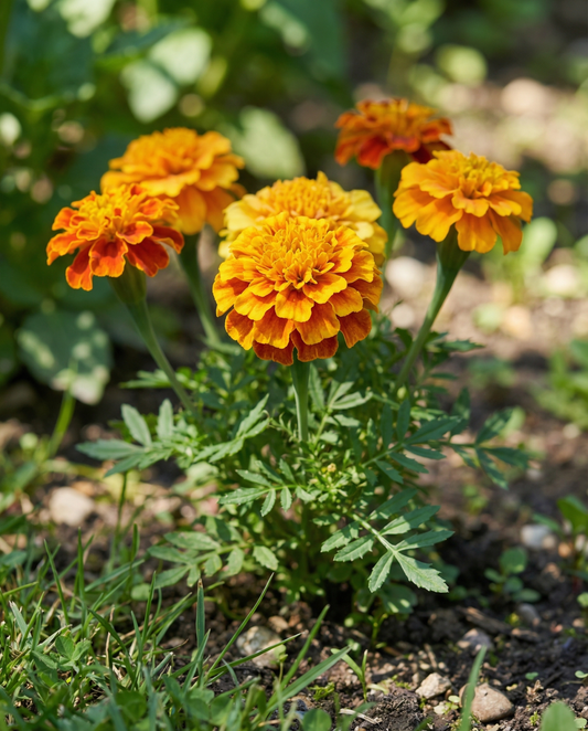 Cravo-de-defunto Maximix Mix 25 Cm (Tagetes erecta) – sementes de flor anual da SeedsChoice
