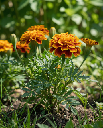 Cravo-de-defunto Harmony Petite (Tagetes patula) – sementes de flor anual da SeedsChoice