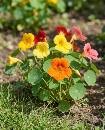 Capuchinha Tom Thumb (Tropaeolum majus) – sementes de flor anual da SeedsChoice