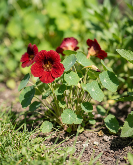 Capuchinha Empress Of India (Tropaeolum majus) – sementes anuais da SeedsChoice