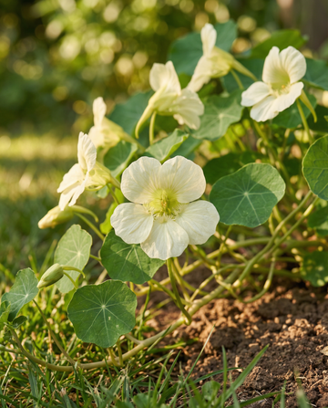 Nastúrcio Milkmaid (Tropaeolum majus) – sementes anuais da SeedsChoice