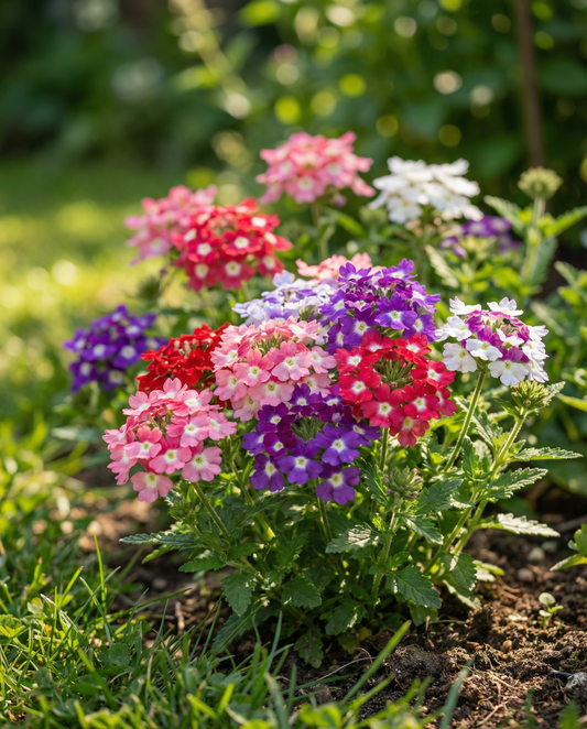Ideal Florist (Verbena hybrida) – sementes de mix anual da SeedsChoice
