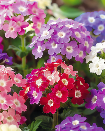Sementes mistas (Verbena hybrida) – flor anual