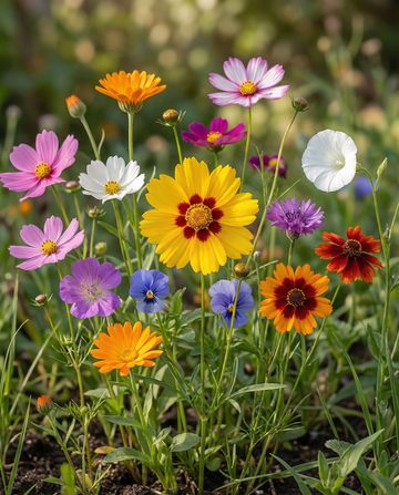 Mistura de Flores para Borboletas e Abelhas – sementes de flores anuais da SeedsChoice