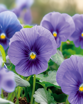 Pansy Seeds Celestial Viola Wittrockiana Biennial