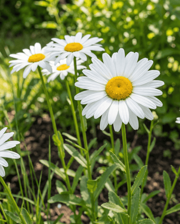 Margarida Shasta May Queen White (Leucanthemum × superbum) – sementes perenes da SeedsChoice