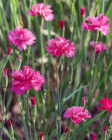 Sementes de Cravo-rasteiro Carmine Rose (Dianthus deltoides) – perene