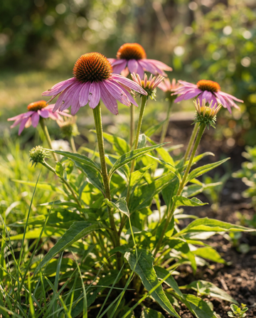 Equinácea (Echinacea purpurea) – sementes de flor perene da SeedsChoice