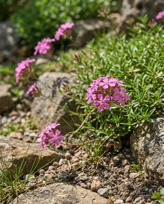 Jabonera de roca (Saponaria ocymoides) – semillas perennes de SeedsChoice