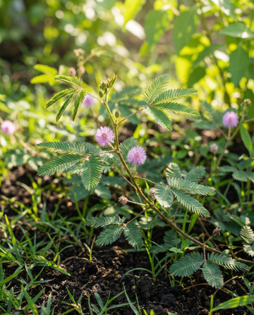 Sensitive Plant (Mimosa pudica) – sementes de flor perene da SeedsChoice