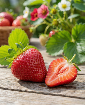 Fresa Rainbow Treasure F1 (Fragaria ananassa) – semillas perennes de SeedsChoice