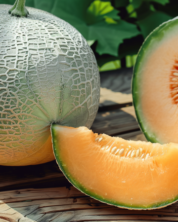 Sementes de melão Charentais (Cucumis melo) – legume anual